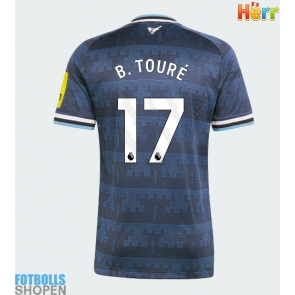 Billiga Newcastle United Bazoumana Toure #17 Bortatröja 2026-27 Kortärmad